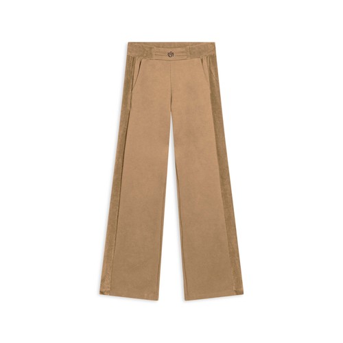 Pantaloni wide leg viscosa - wide,